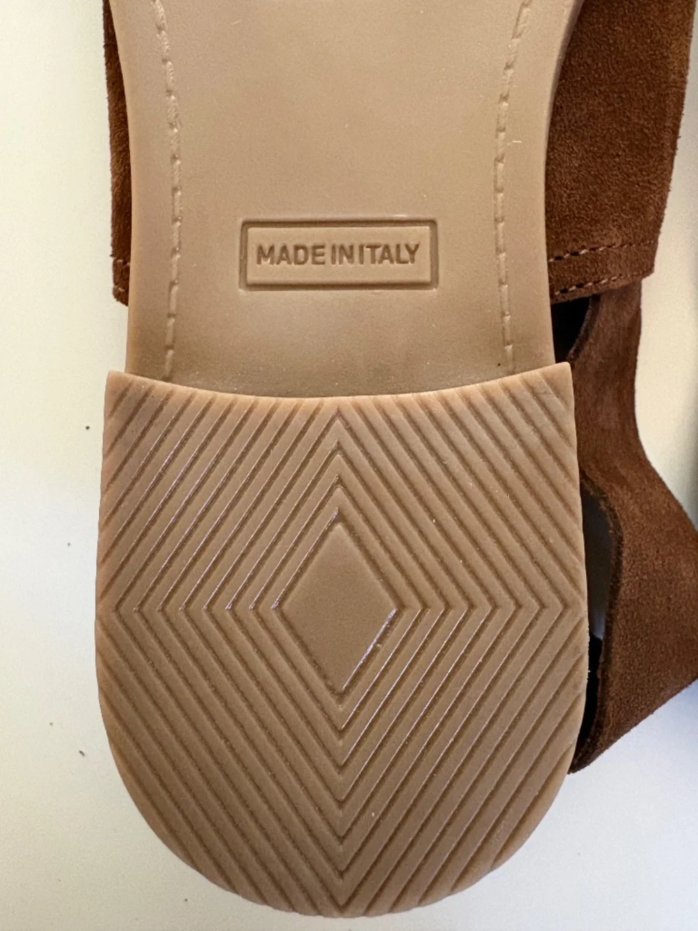 Ilaria Sartori® Brown Suede Sandals Size 7.5
